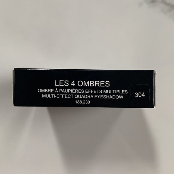 #304 CHANEL LES 4 OMBRES OMBRÉ PAULIÈRES EFFETS MULTIPLES EYESHADOW QUAD New - Picture 4 of 6